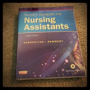 Textbook for nursing assistants. 📚📙👩🏼‍⚕️
